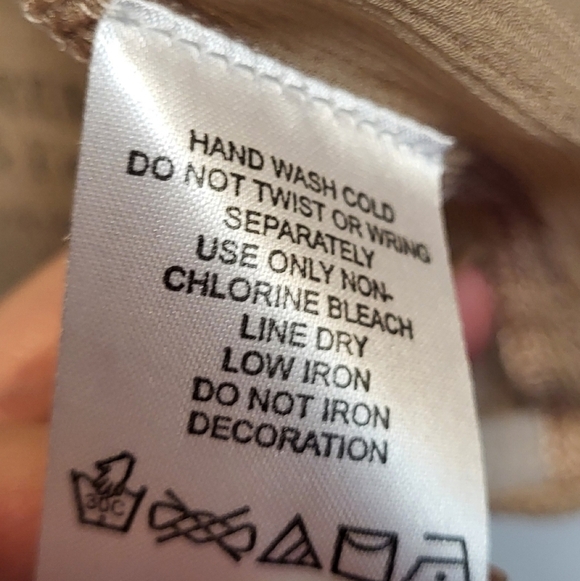 NWT Jessica London Tan Sheer Flutter Sleeve Shrug with Ruffled Details - Size 18 - Picture 4 of 6